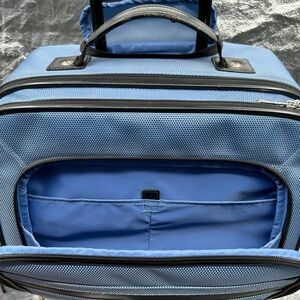 Elegant Blue Travel Bag for Men